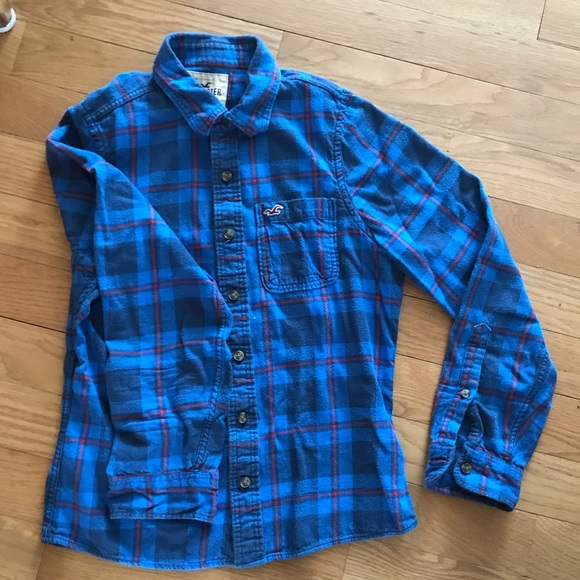 Hollister Shirts Mens Flannel Poshmark